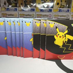 Pokémon McDonald’s 25th Anniversary Packs X10