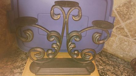 Heavy candle holders