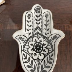 Brand new Trinket Dish Hamsa Ring Dish Holder Small Jewelry Tray Decorative Plate