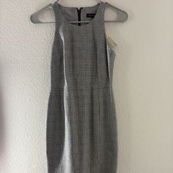 Banana Republic Plaid Midi Dress