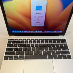 MacBook 12”Retina screen 2017 -with original charger and cable