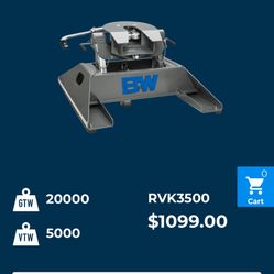 B&W 5th Wheel Hitch And Reese Sidewinder Pin Box 