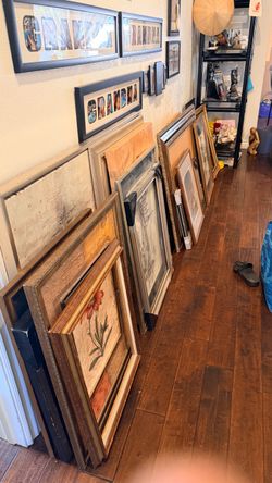Large Lot of Framed Wall Art & Decor - 20+ Pieces