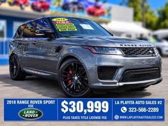 2018 Land Rover Range Rover Sport