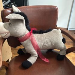 Shrek 2 Donkey Plush Toy Stuffed Animal 2004 Vintage Collectible Jumbo Large 24"
