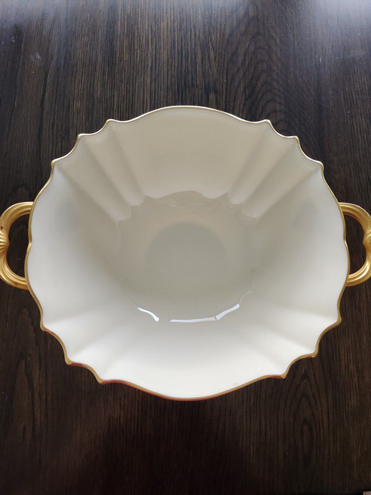 Lenox Bowl - Gorgeous, Gold-Rimmed. Fine China