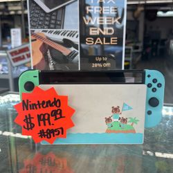 Nintendo Switch - Animal Crossing Edition
