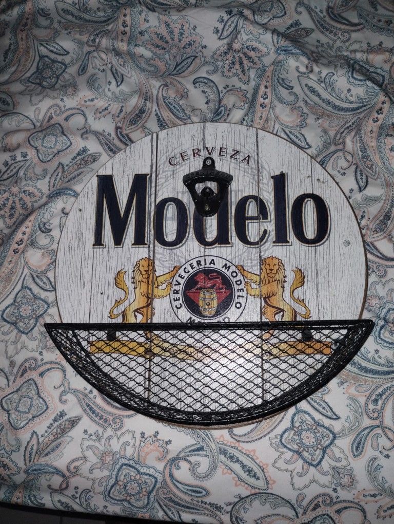 Modelo Bottle Opener, Cap Disposal, Dope Man Cave Item (HARD TO FIND/SOLD OUT ITEM)