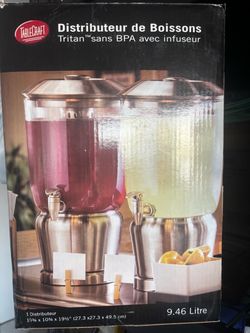 Serving juice container
