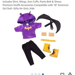 NEW 6 PIECE BATGIRL OUTFIT 