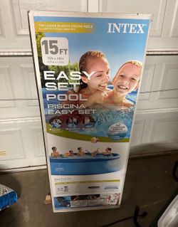 Intex 15' x 48" Easy Set Swimming Pool Kit
