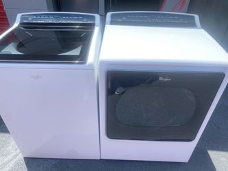 Whirlpool cabrio washer and dryer