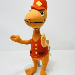 Jim Henson Dinosaur Train Mr Conductor Plush 17" Dino Stuffed Animal PBS Kids