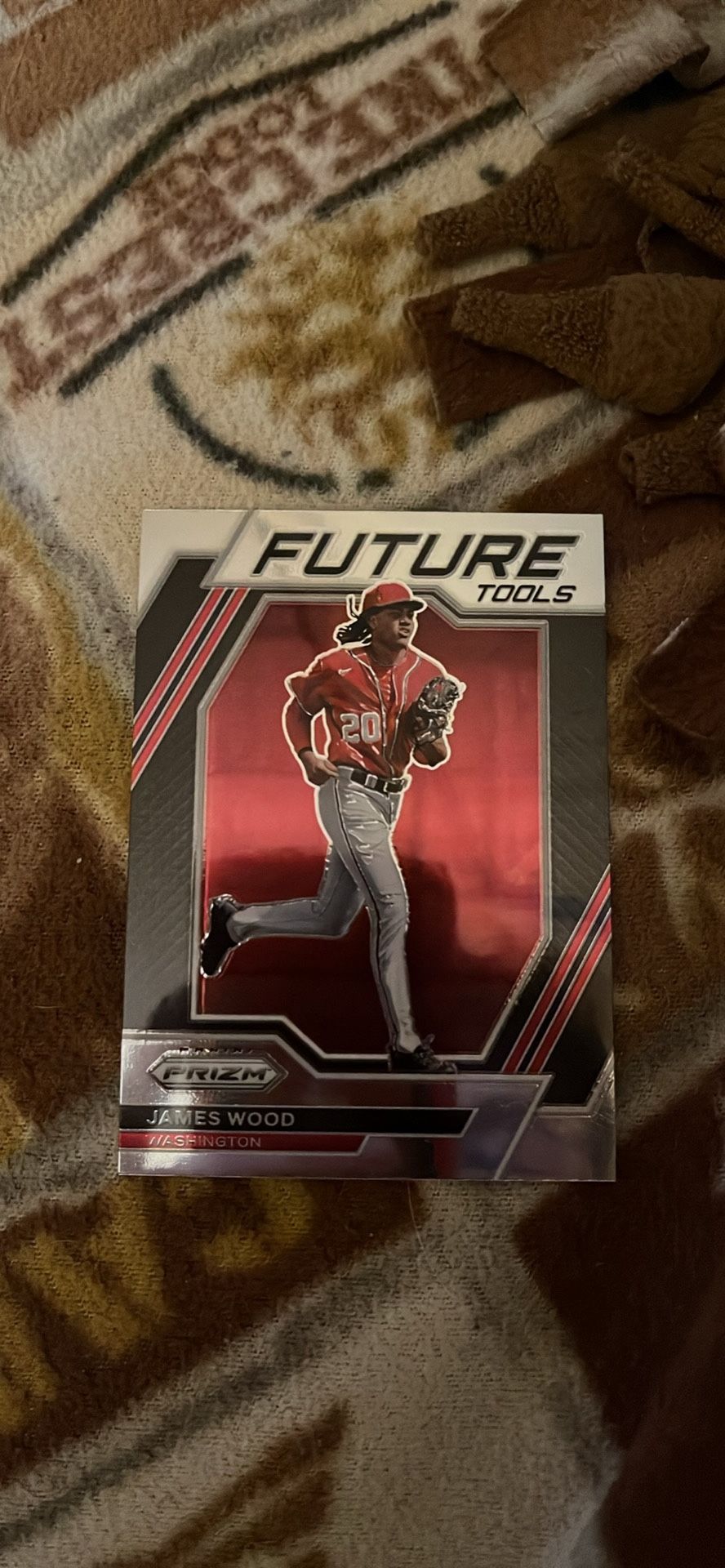 Prizim Future Tools James Wood Baseball Card