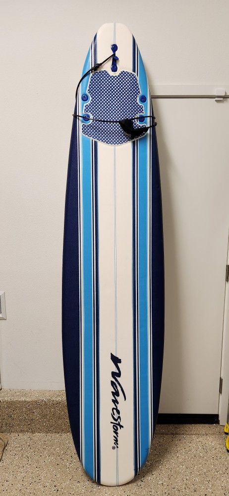 Wavestorm 8ft Classic Longboard Surfboard