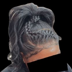 Synthetic Blend Lace  Wig Installs