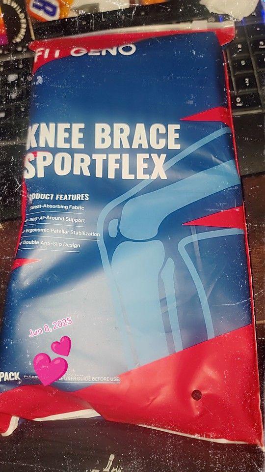 Knee Brace With Gel Pads