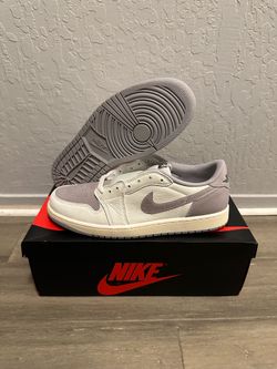Nike Air Jordan 1 Retro Low OG Atmosphere Grey 2023 Men’s Size 10.5