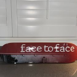 Limited Edition Face To Face Deck