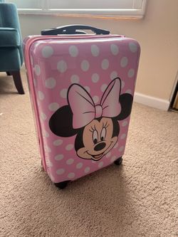 Disney Minnie Mouse 20” Hardshell Spinner Carry-On Suitcase