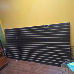 Black Slatwall Display Panel 2 available