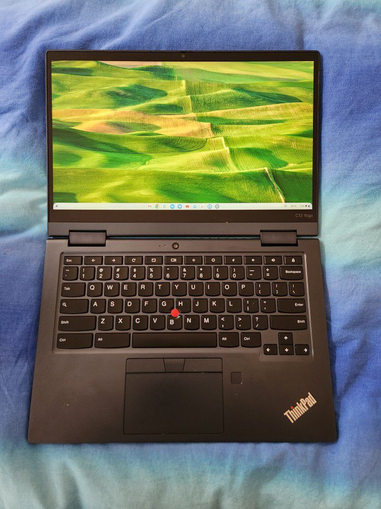 Lenovo Thinkpad Chromebook 2 In 1. Ryzen 7 3700,, 256gb SSD + Microsd Slot. 16gb Ram. 1080p Screen. Like New. Fully Loaded! Originally $900