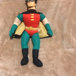 13" Robin  Play by Play Animated Series 1998 HARD HEAD