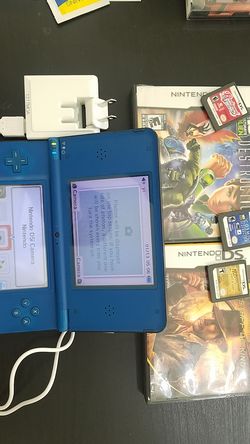 Nintendo DS XL Works Excellent No problems with 3 games