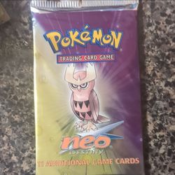 Neo destiny pokemon card pack