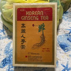 NIB E.J. Trading Inc. Korean Ginseng Tea.
