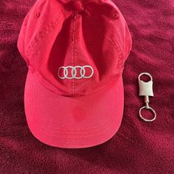 Audi Cap And Key Chain 