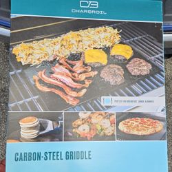 New Charbroil Carbon Steel BBQ Griddle
