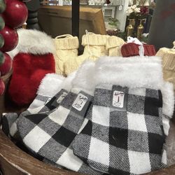 Mini Buffalo Plaid Stockings