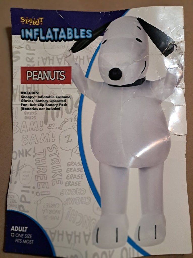 Snoopy Inflatable Costume.