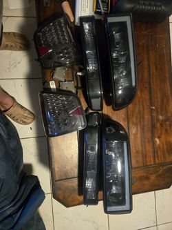Chevy s10 headlight and tail led tail light's