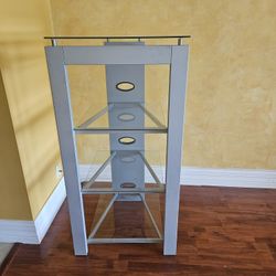 TV Stand Glass Shelves