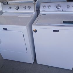 4.2 cf. Maytag top load washer & 7.0 cf. Maytag load electric dryer, matching set