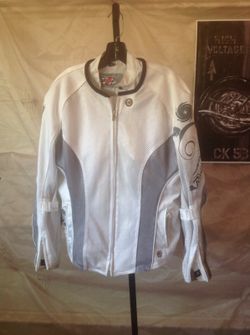 Womens Joe rocket motorcycle vented jacket with rain proof liner