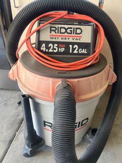RIDGID dry and wet