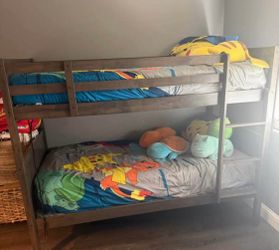 Wood Twin Bunk Bed Frame