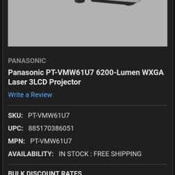 Panasonic Projector