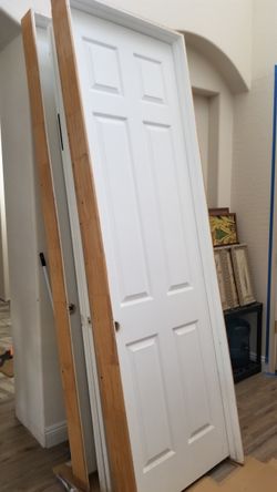 96" or 8' Door With Frame And Slabs