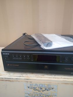 Sony vintage 5 disc