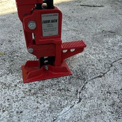 Jeep Heavy Duty Jack &  4) Jeep Roll Bar Velcrow