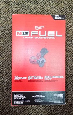 Milwaukee
M12 FUEL 12V Lithium-Ion Brushless Cordless 3 in. Cut Off Saw (Tool-Only)