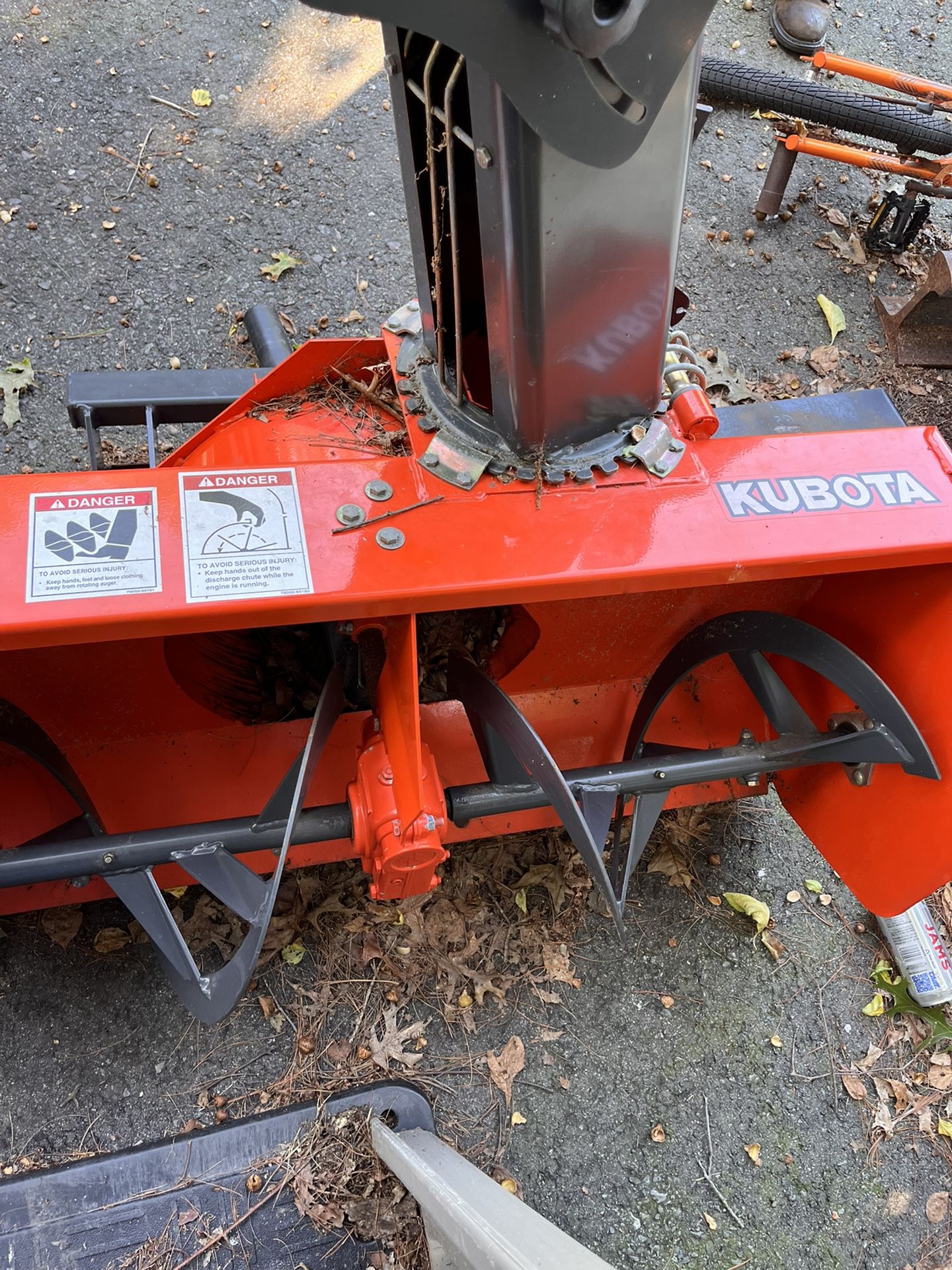 Kubota Snowblower Fits G And Gr Series Lawn Mower