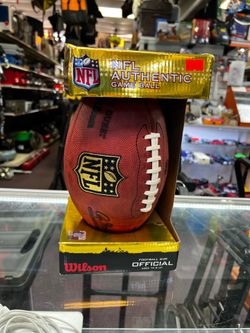 Wilson "The Duke" NFL football featuring the official NFL shield. Signed by Tim Couch