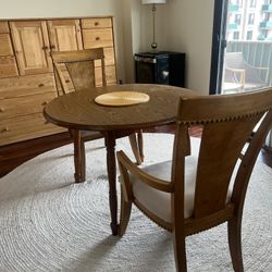 Solid Wood Dining Table