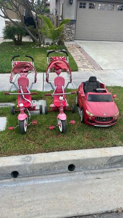 Tricycles and car
