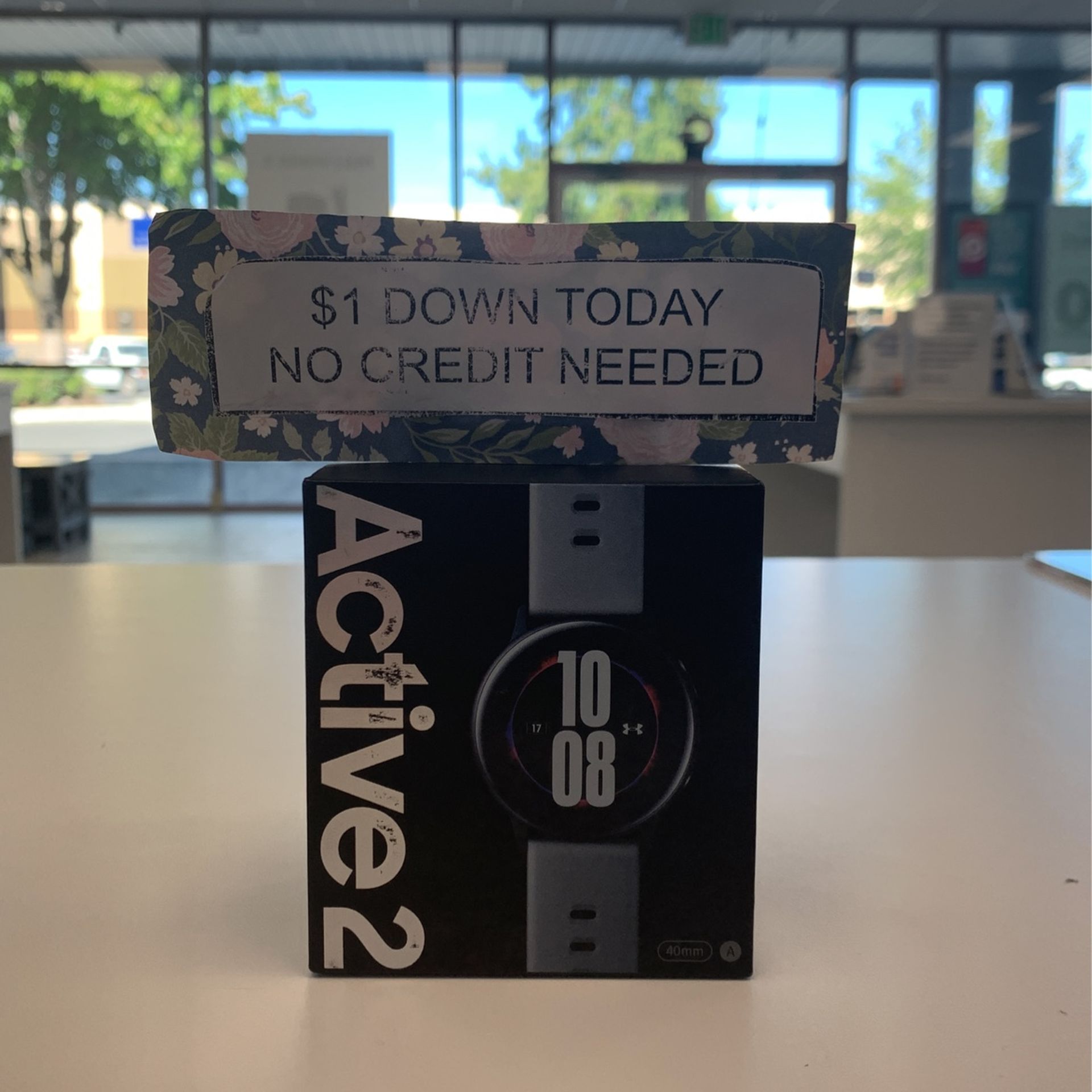 Samsung Galaxy Watch Active 90 Day Warranty $1 DOWN NO Credit Needed